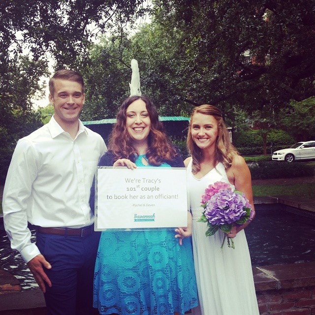 Wedding in Columbia Square