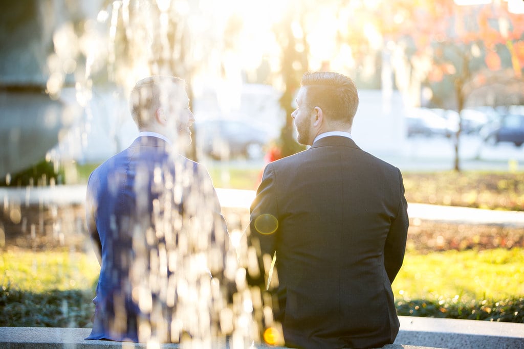 Wedding Photography in Orleans Square in Savannah, GA