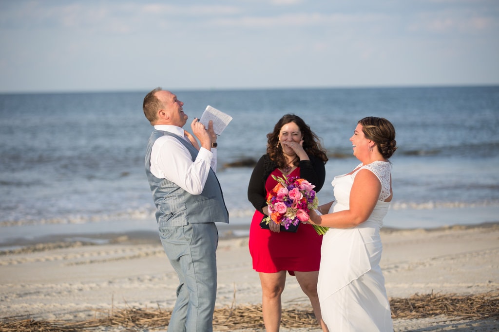 Tybee Island wedding