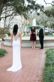 Orleans Square Wedding, Winter 2017
