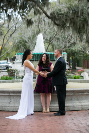 Orleans Square Wedding, Winter 2017