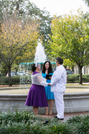 Orleans Square Wedding, Fall 2016