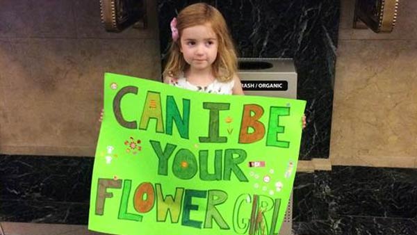 Anabelle Earl flower girl