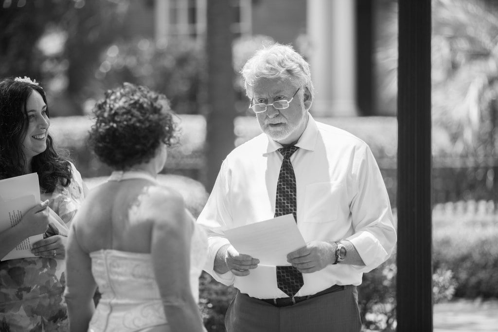 Monterey Square wedding in Savannah, GA