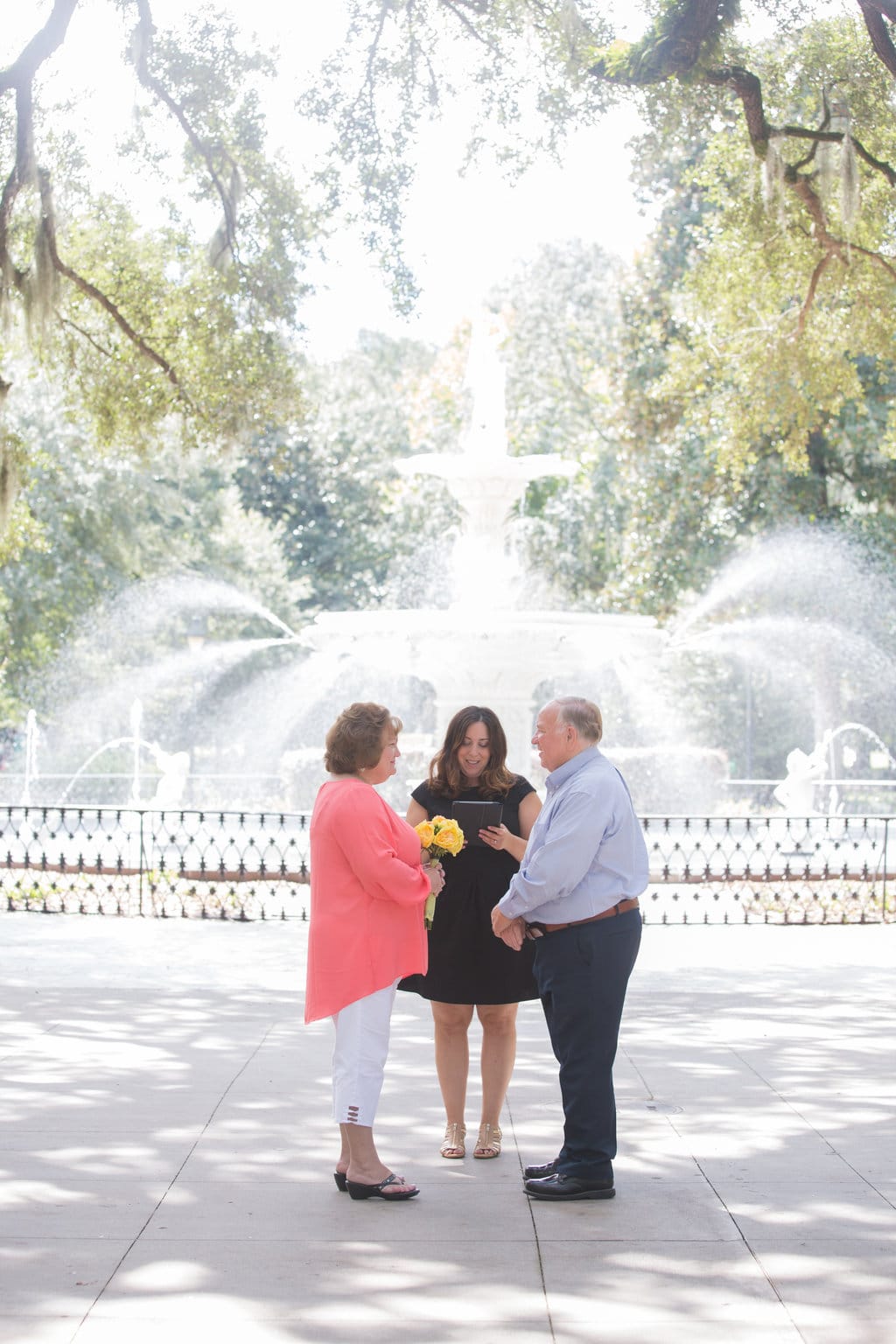 Forsyth Park Fountain Wedding