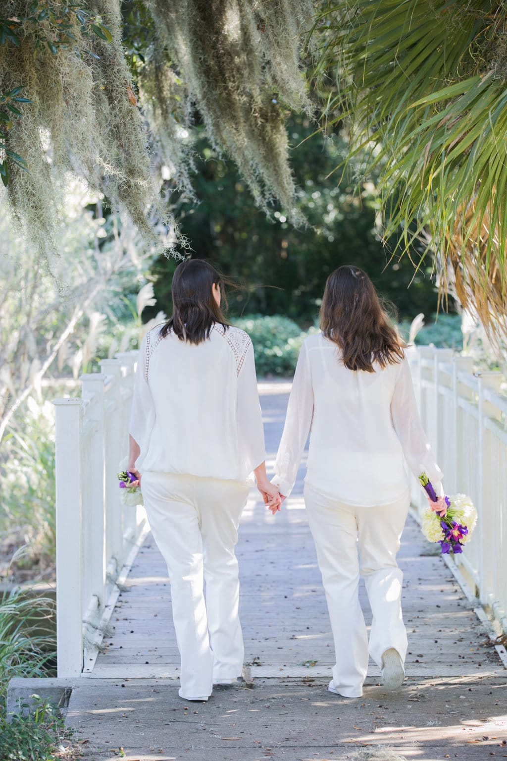 lesbian wedding in Savannah