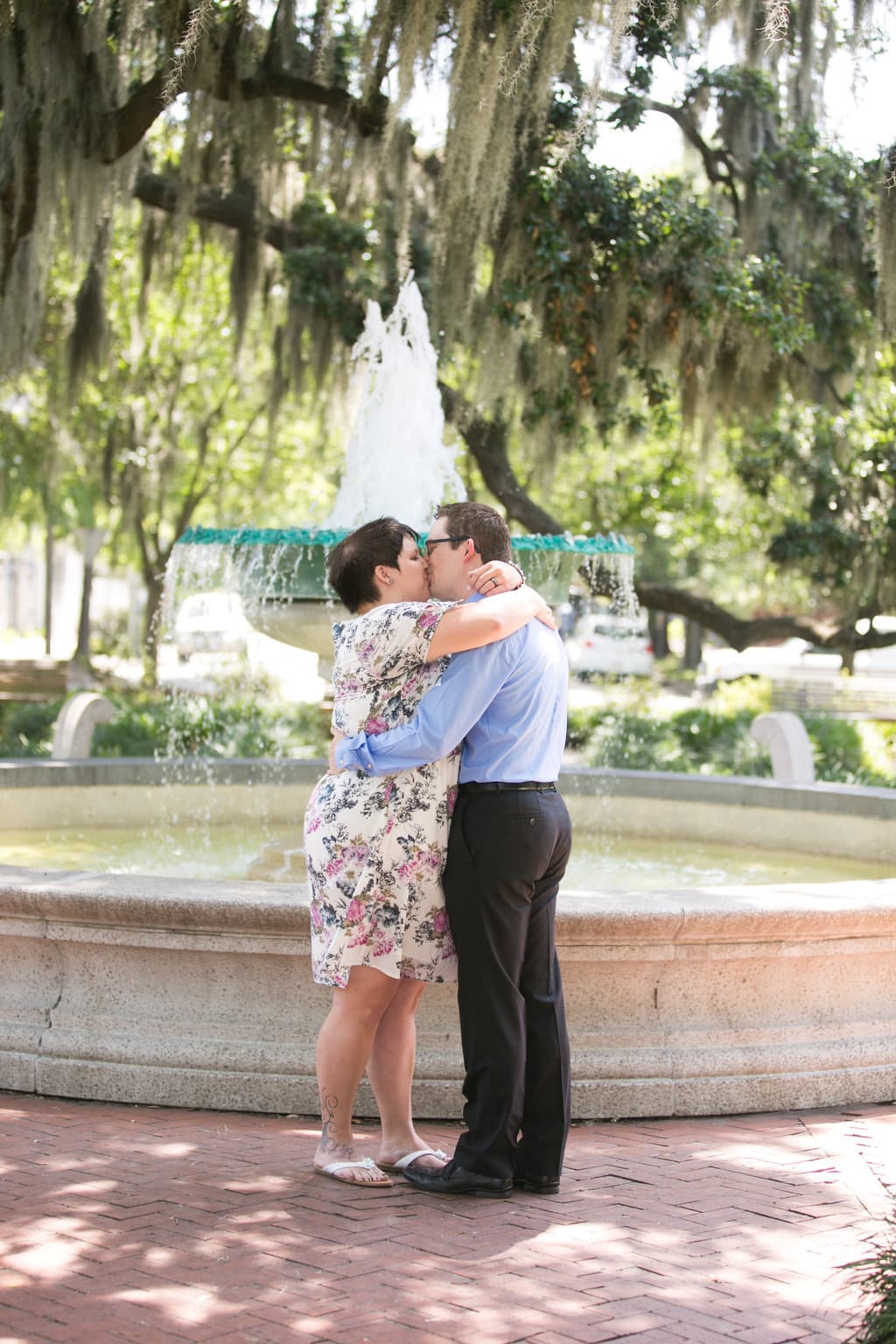 Savannah, GA Wedding in Orleans Sqquare