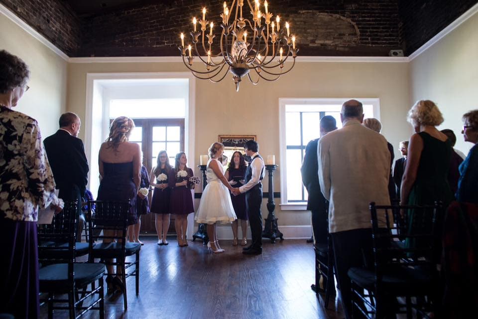 Wedding at Vics on the River in Savannah