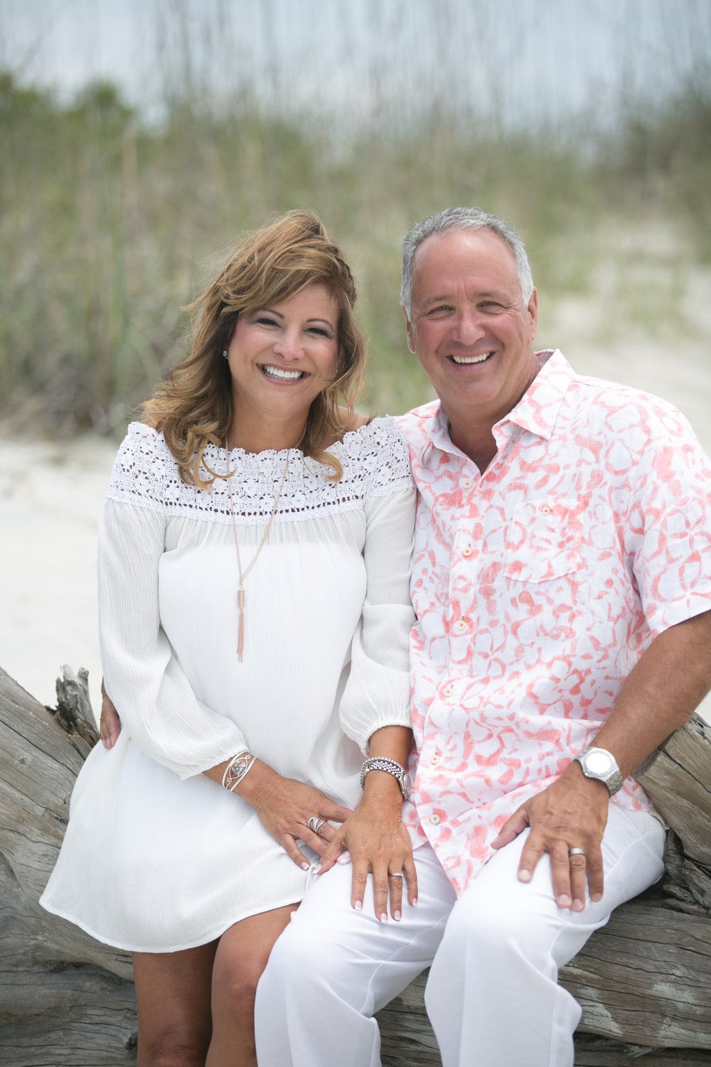 Tybee Island elopement driftwood