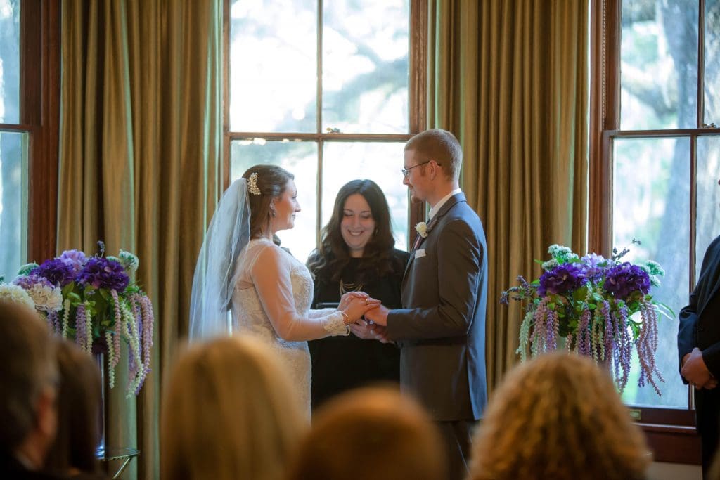 wedding ceremony at The Whitman