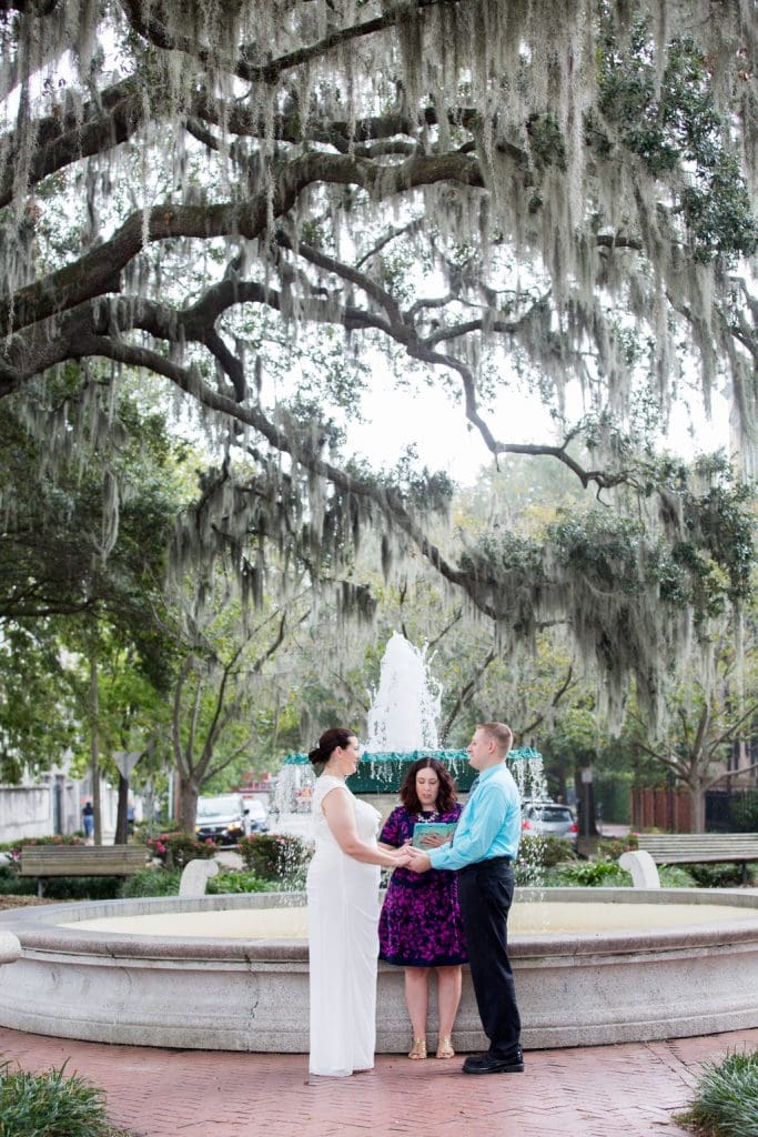 Orleans Square Savannah elopement