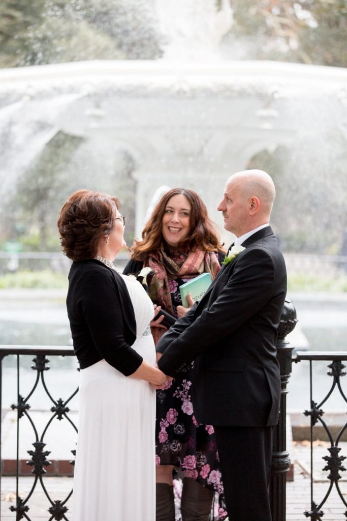 Forsyth Park Fountain wedding