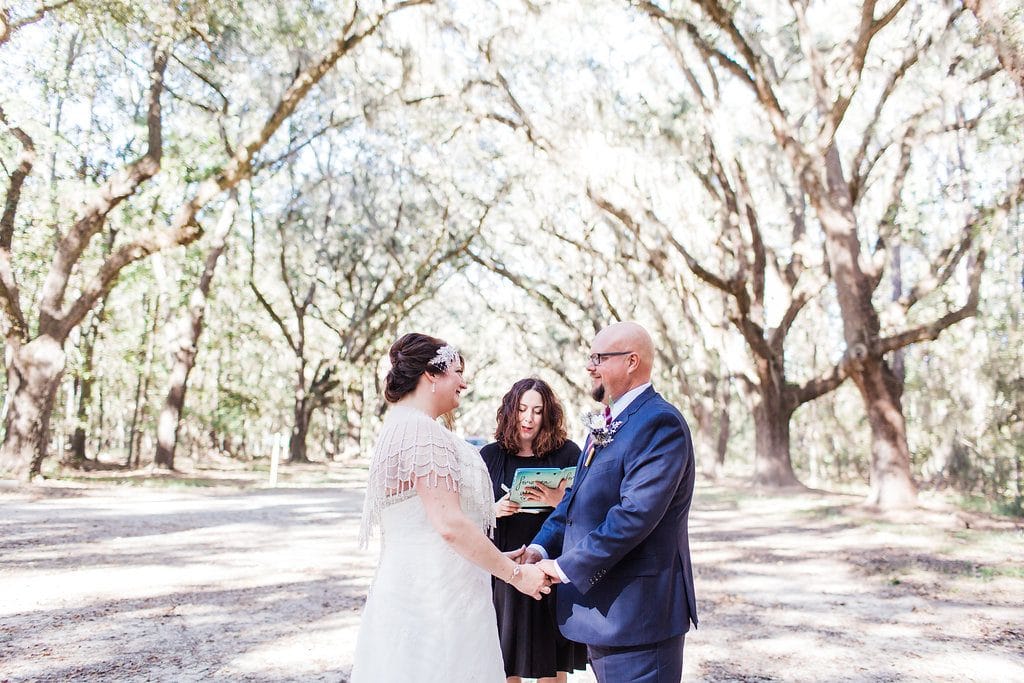 wormsloe elopement in Savannah