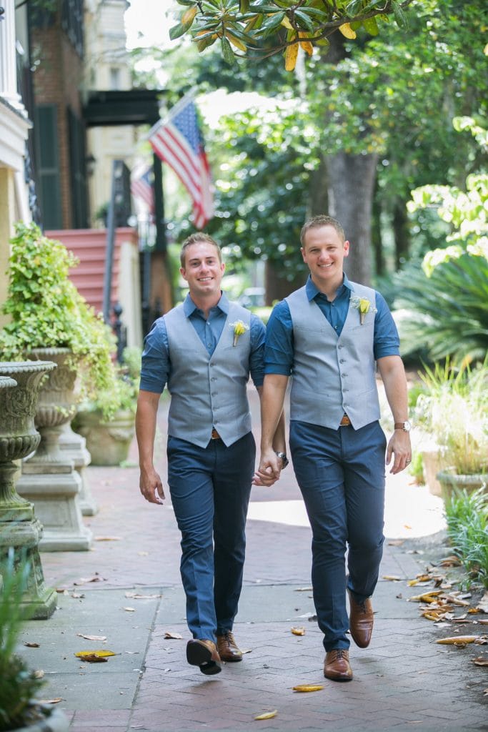 same-sex wedding in savannah