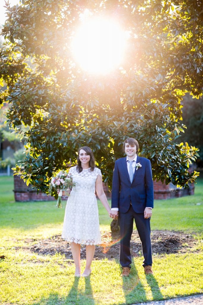 historic savannah wedding photo