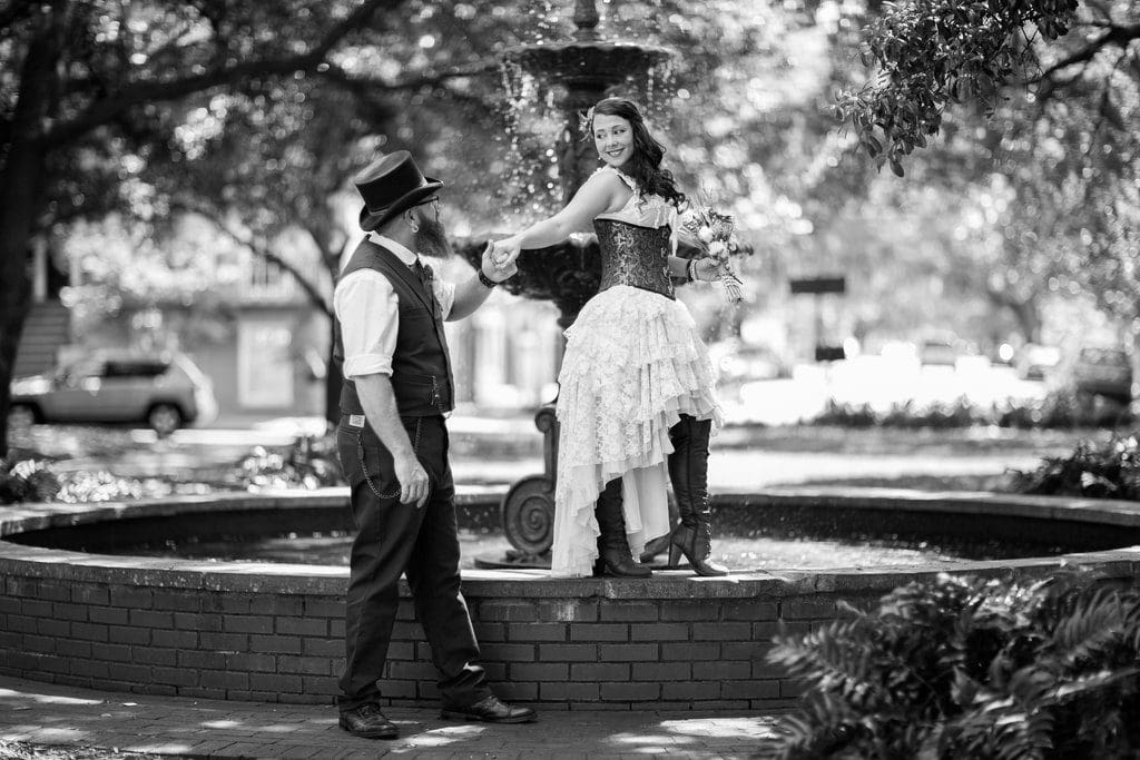 Steampunk wedding