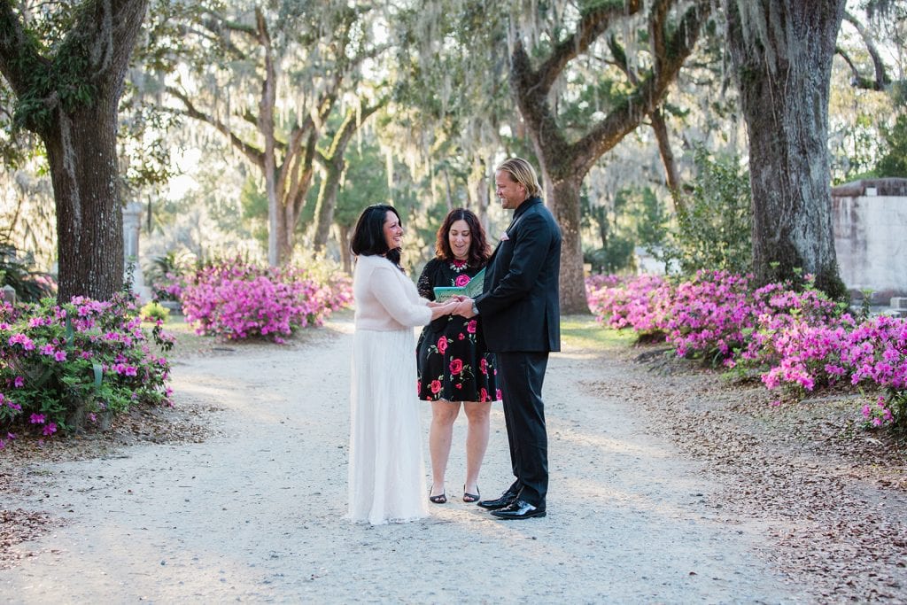 Contact Savannah Wedding Officiant