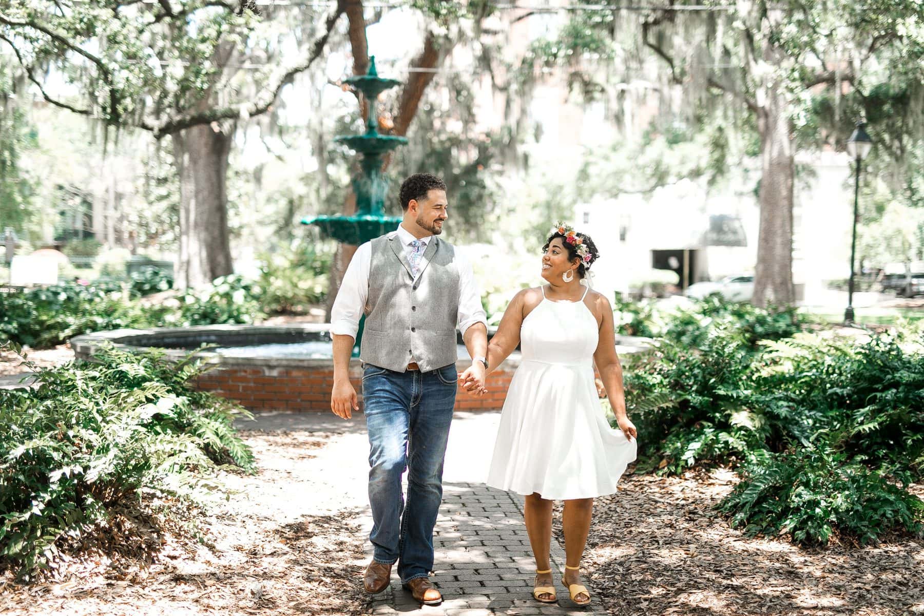 simple georgia marriage license signing elopement