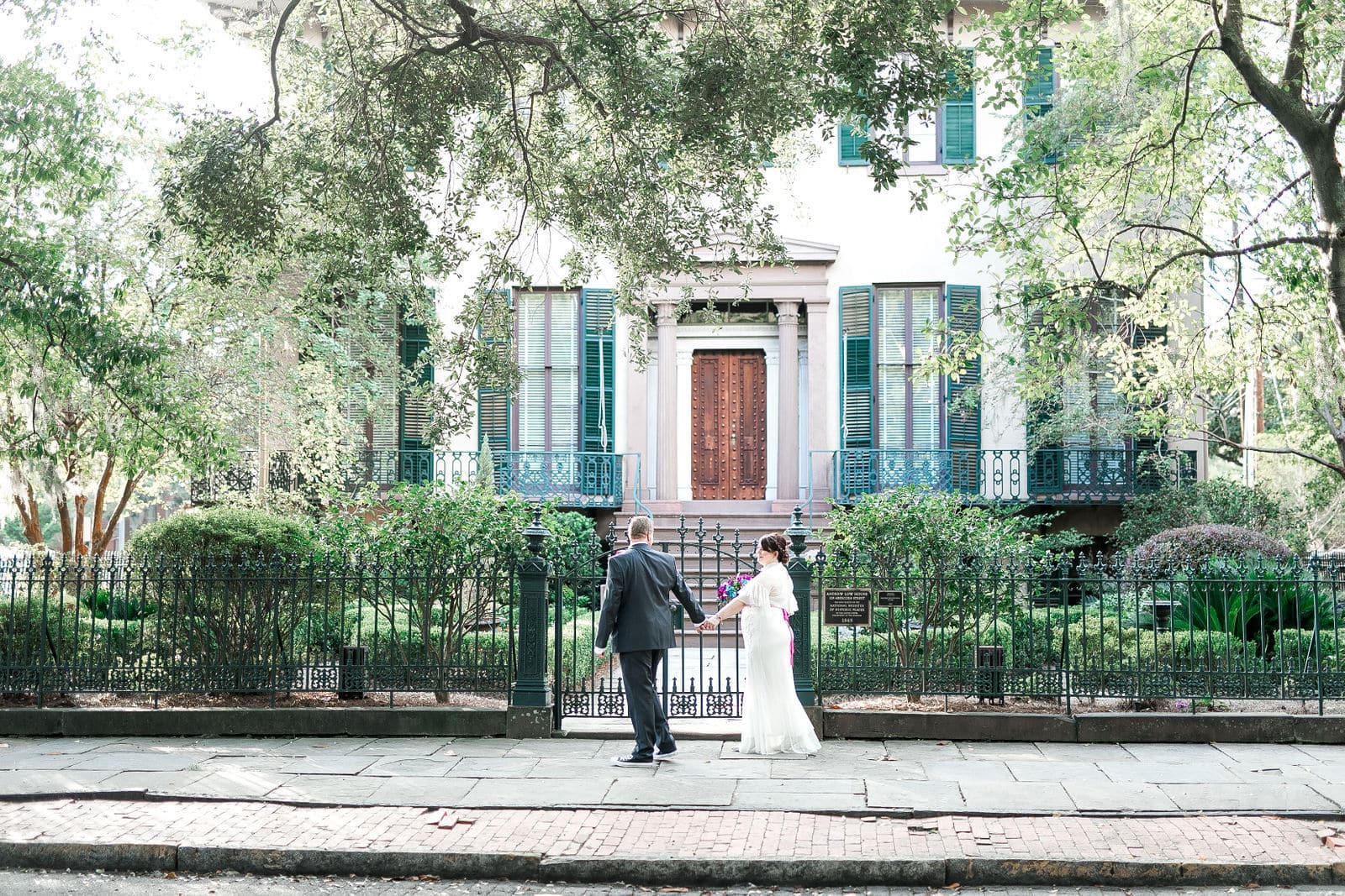 historic savannah elopement