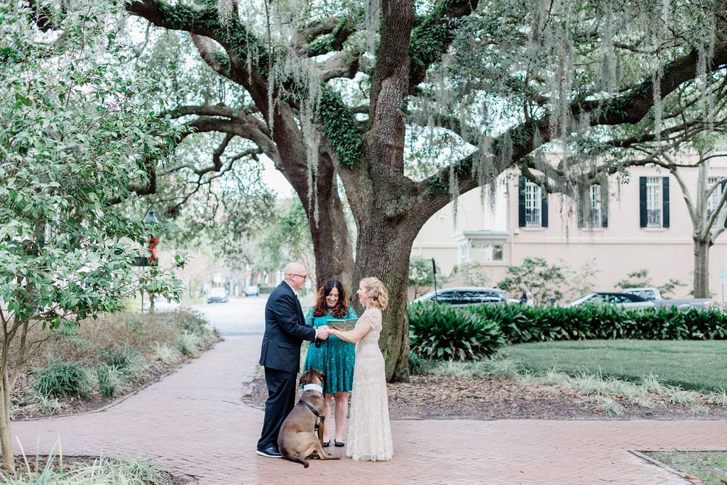 Jennifer & Richard, December 2019. Chatham Square. Ashly McCoy.